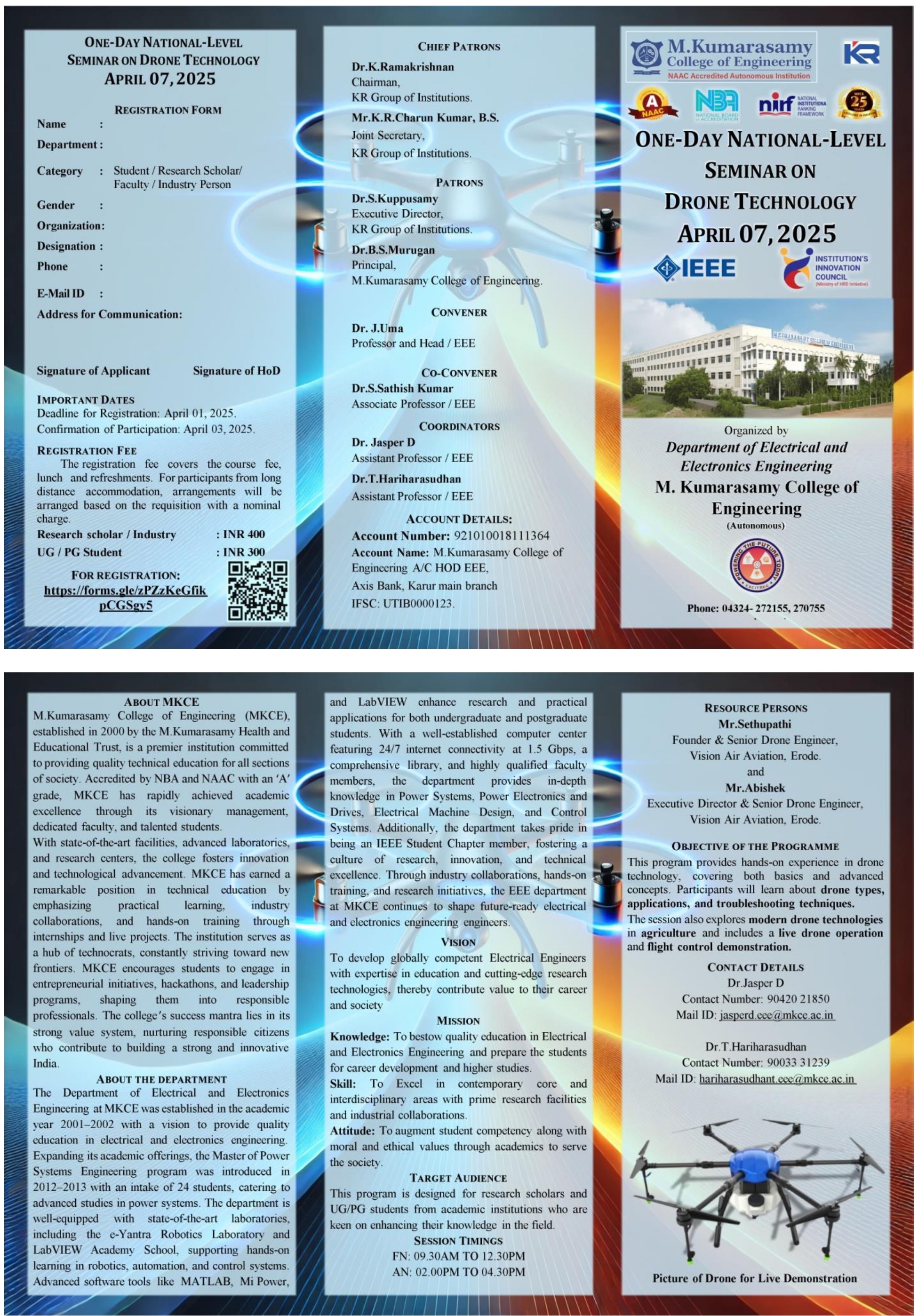 EEE Drone Technology Brochure